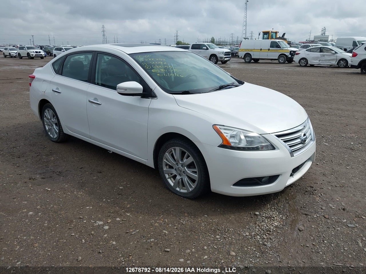 3N1AB7AP1DL688055 · 2013 NISSAN SENTRA 1.8 S/1.8 SV