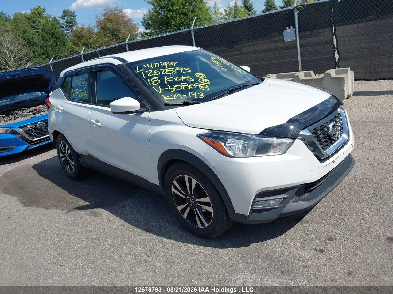 3N1CP5CU1JL508098 · 2018 NISSAN KICKS S/SR/SV
