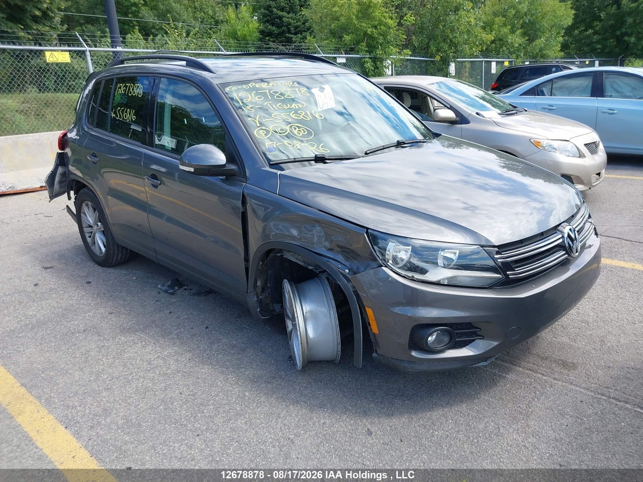 WVGJV7AX3FW556816 · 2015 VOLKSWAGEN TIGUAN S/SE/SEL/R-LINE
