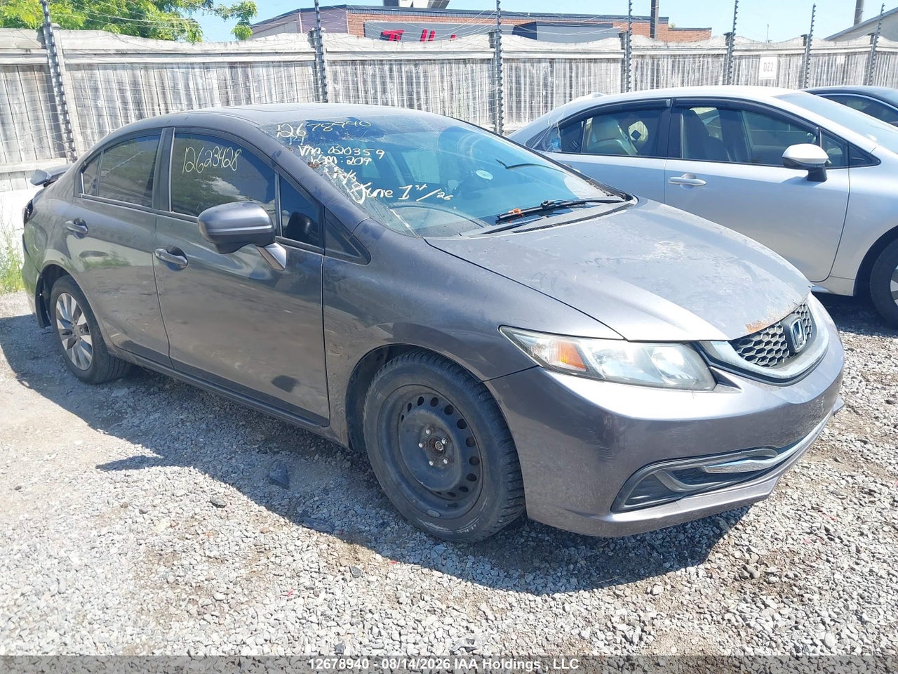 2014 HONDA CIVIC EX