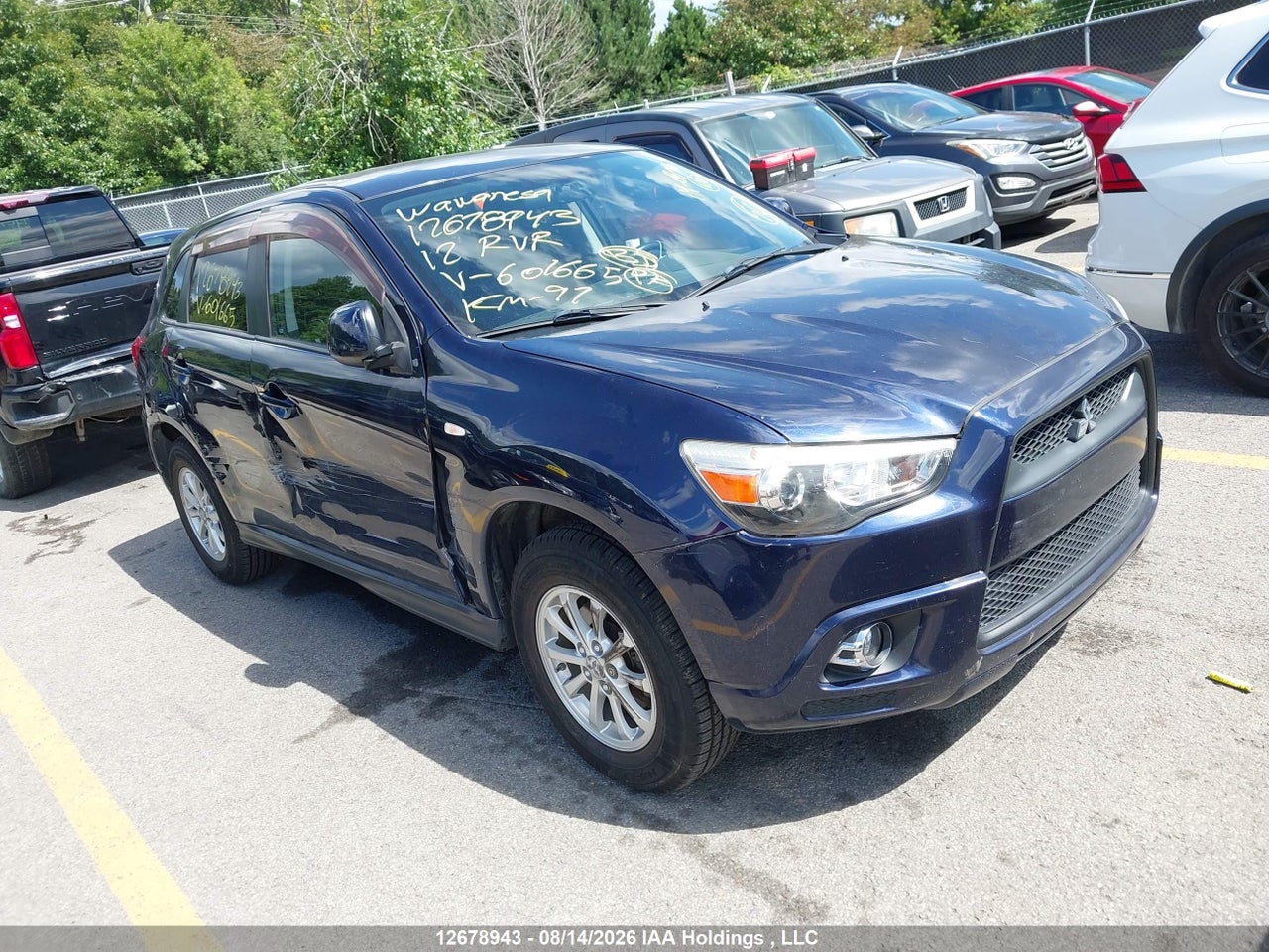 JA4AJ3AU0CZ601665 · 2012 MITSUBISHI RVR SE