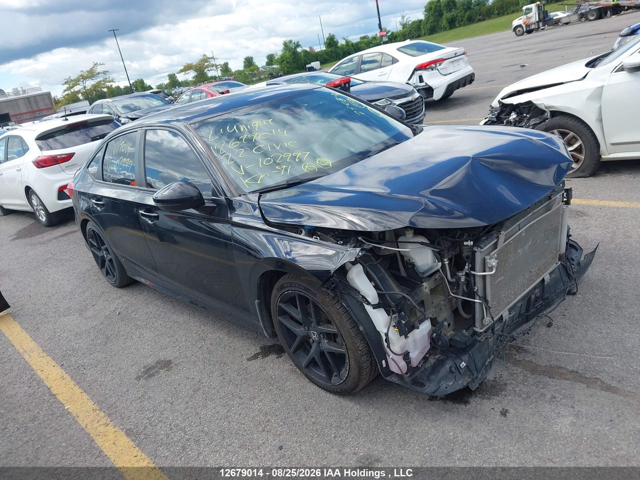 2HGFE2F56NH102997 · 2022 HONDA CIVIC SPORT