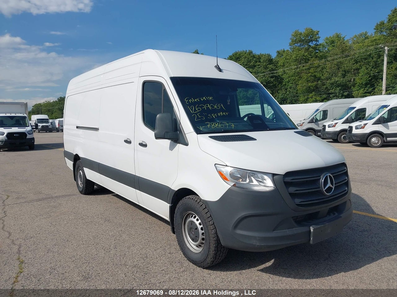 W1Y4KCHY0SP788677 · 2025 MERCEDES BENZ SPRINTER 2500 HIGH ROOF 4-CYL DIESEL