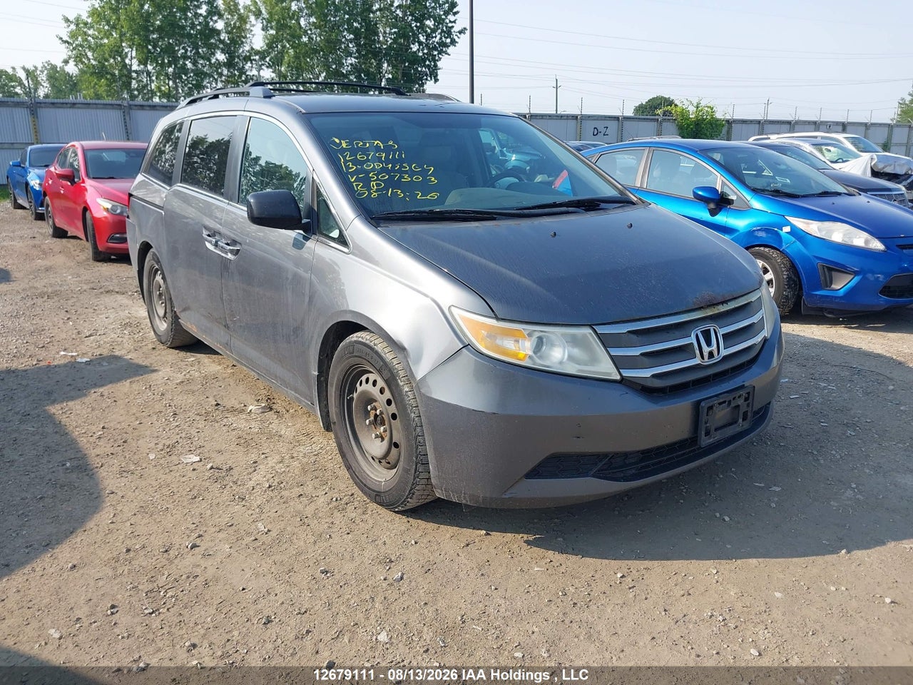 5FNRL5H46DB507303 · 2013 HONDA ODYSSEY EX