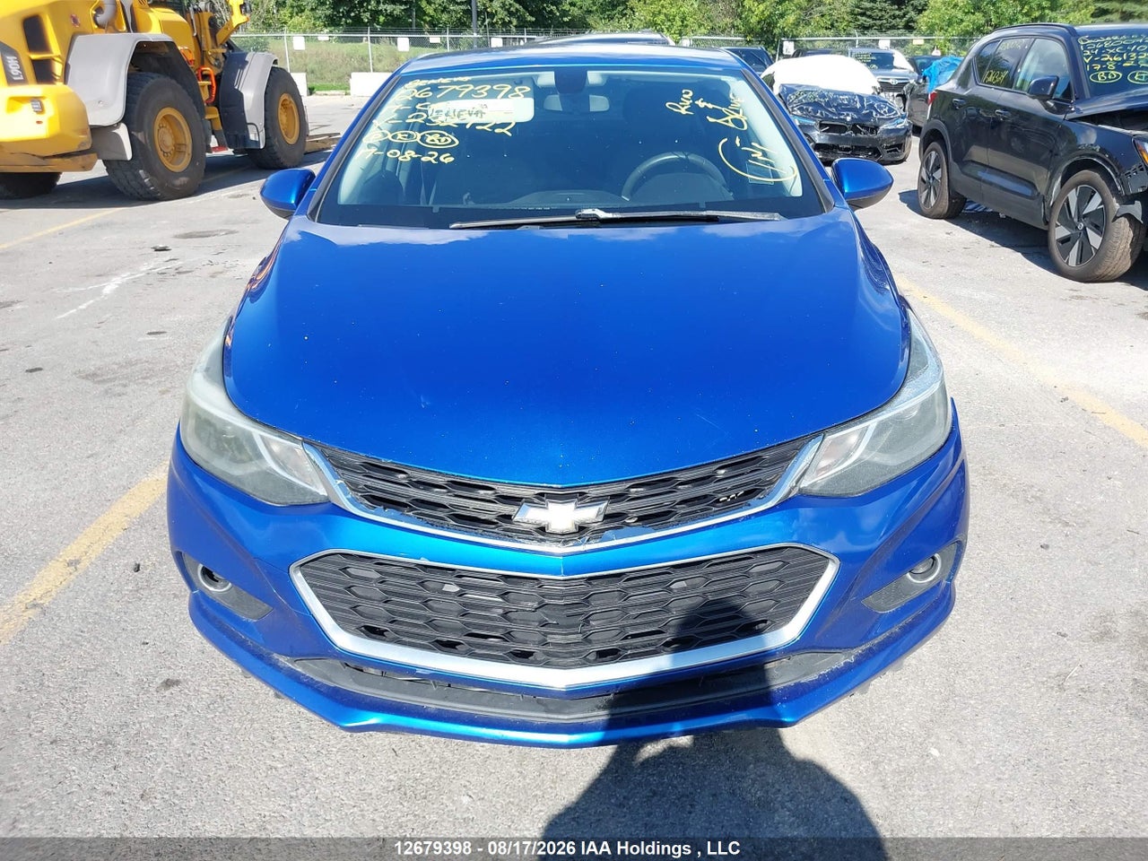 1G1BH5SE8H7232722 · 2017 CHEVROLET CRUZE LT AUTO · 12/21
