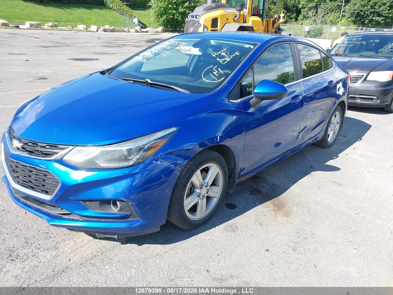 1G1BH5SE8H7232722 · 2017 CHEVROLET CRUZE LT AUTO · 2/21