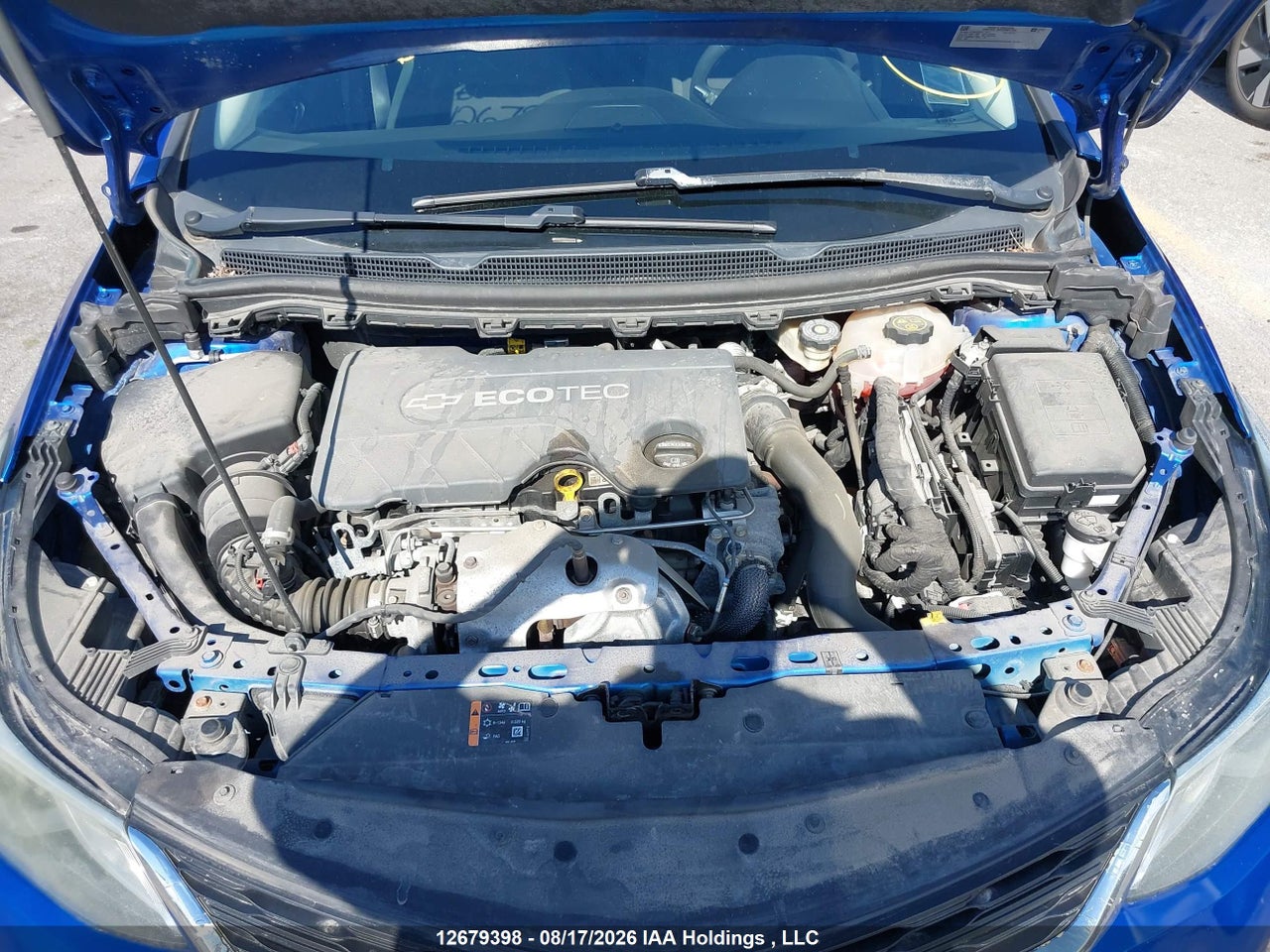 1G1BH5SE8H7232722 · 2017 CHEVROLET CRUZE LT AUTO · 10/21