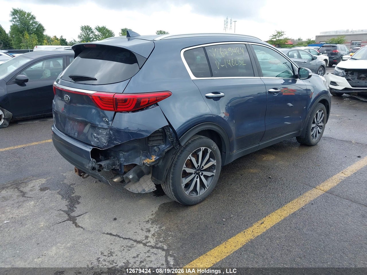 KNDPN3AC6H7148232 · 2017 KIA SPORTAGE EX · 4/20