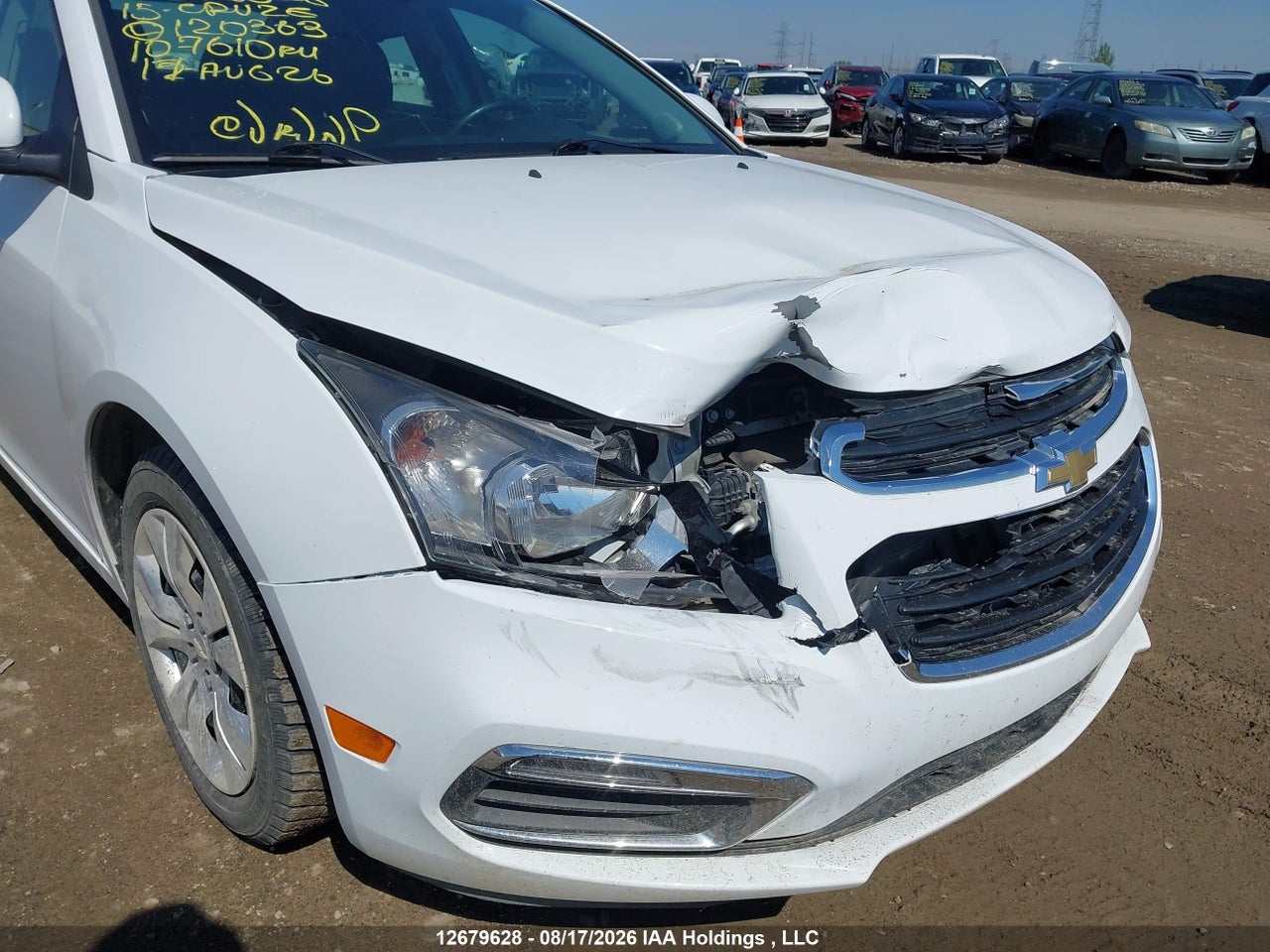 1G1PC5SB6F7120363 · 2015 CHEVROLET CRUZE 1LT · 6/22