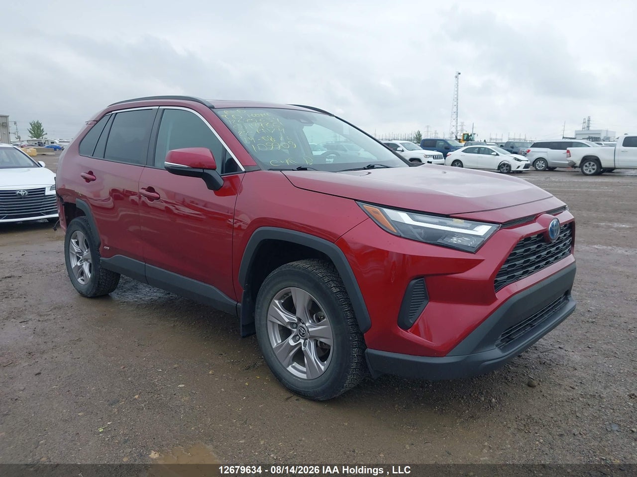 2T3RWRFV2NW144861 · 2022 TOYOTA RAV4 HYBRID XLE