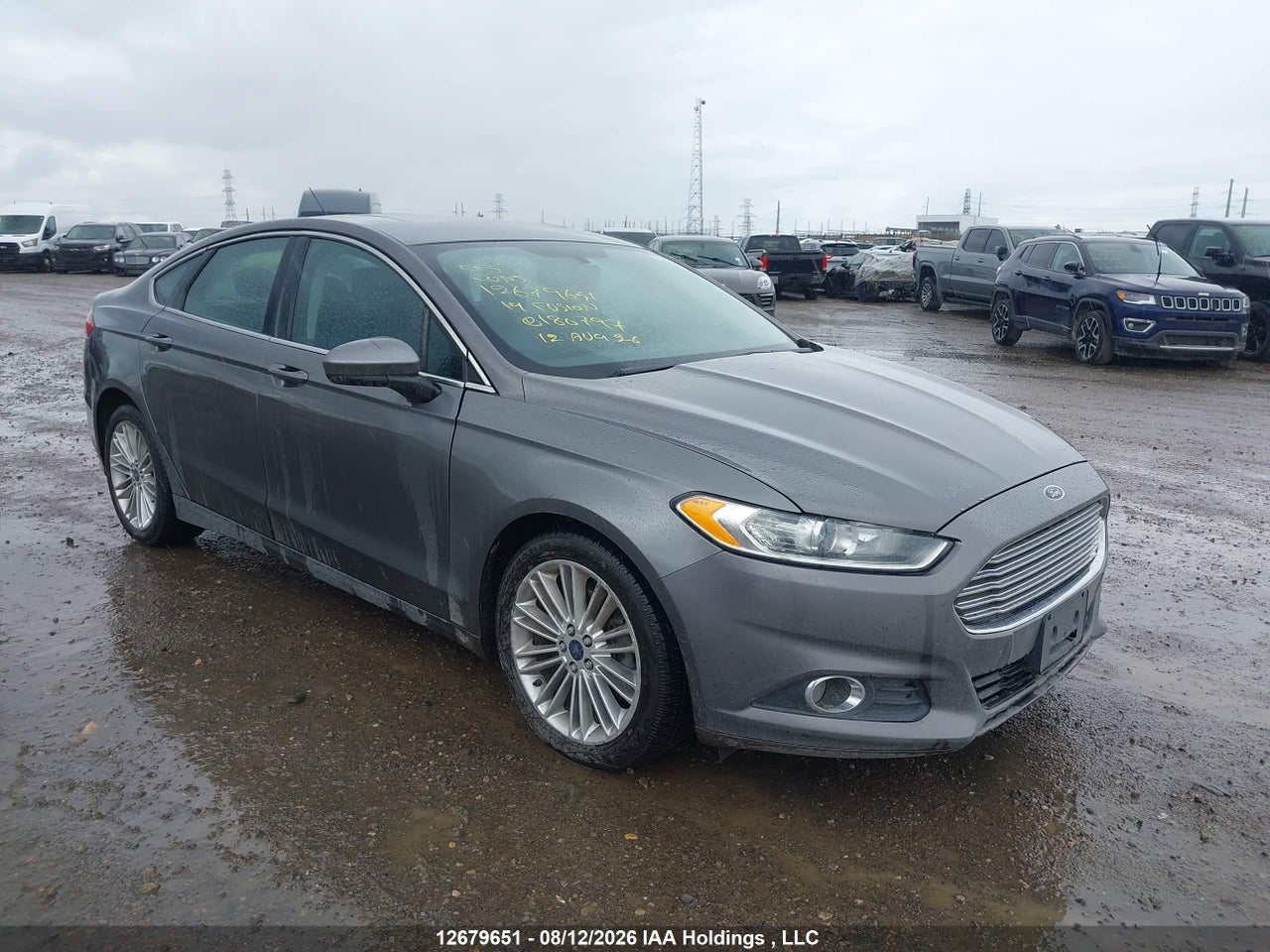 3FA6P0T95ER180797 · 2014 FORD FUSION SE