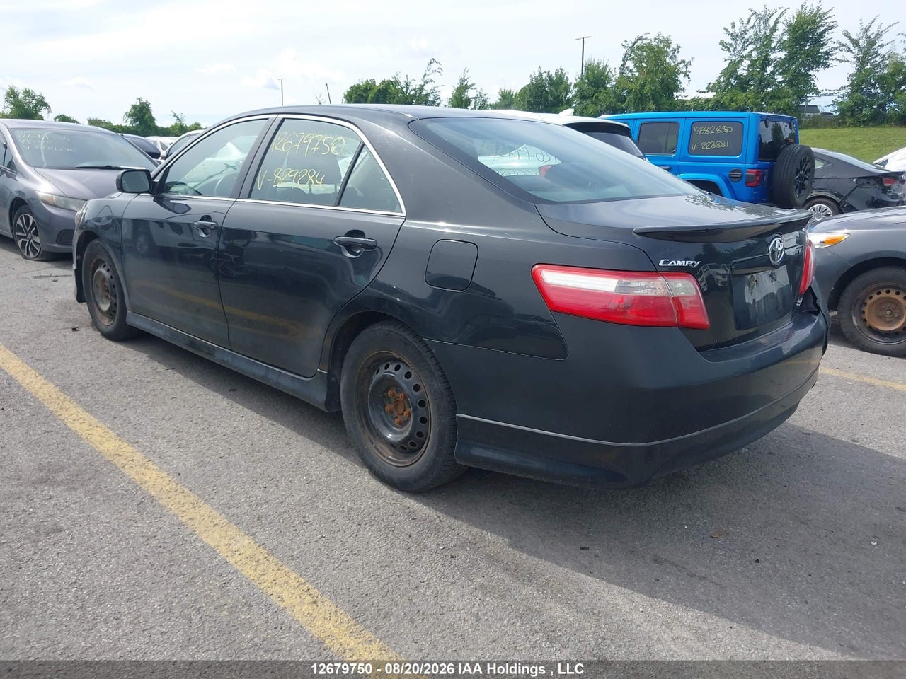 4T1BE46K39U829284 · 2009 TOYOTA CAMRY SE · 3/22