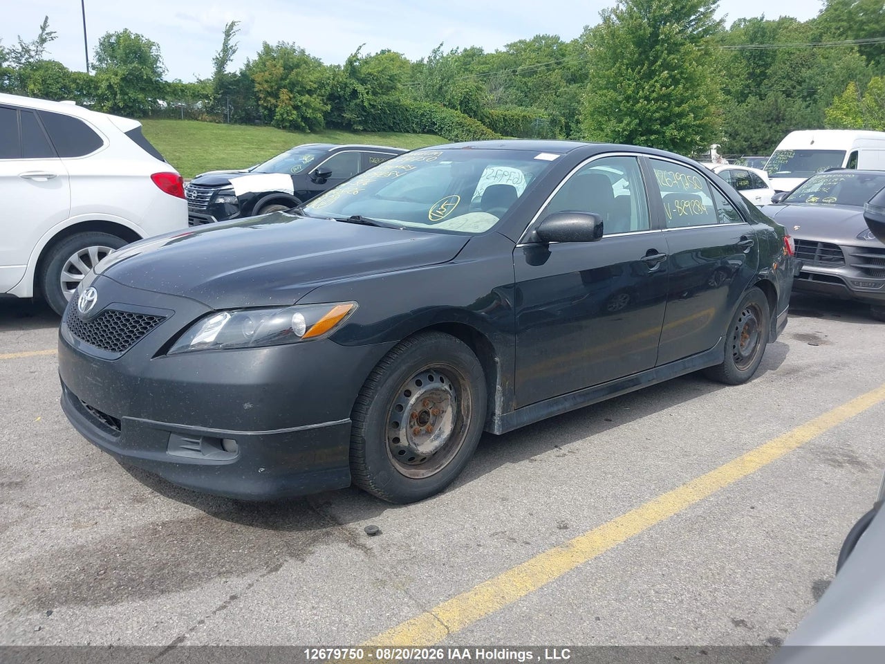 4T1BE46K39U829284 · 2009 TOYOTA CAMRY SE · 2/22