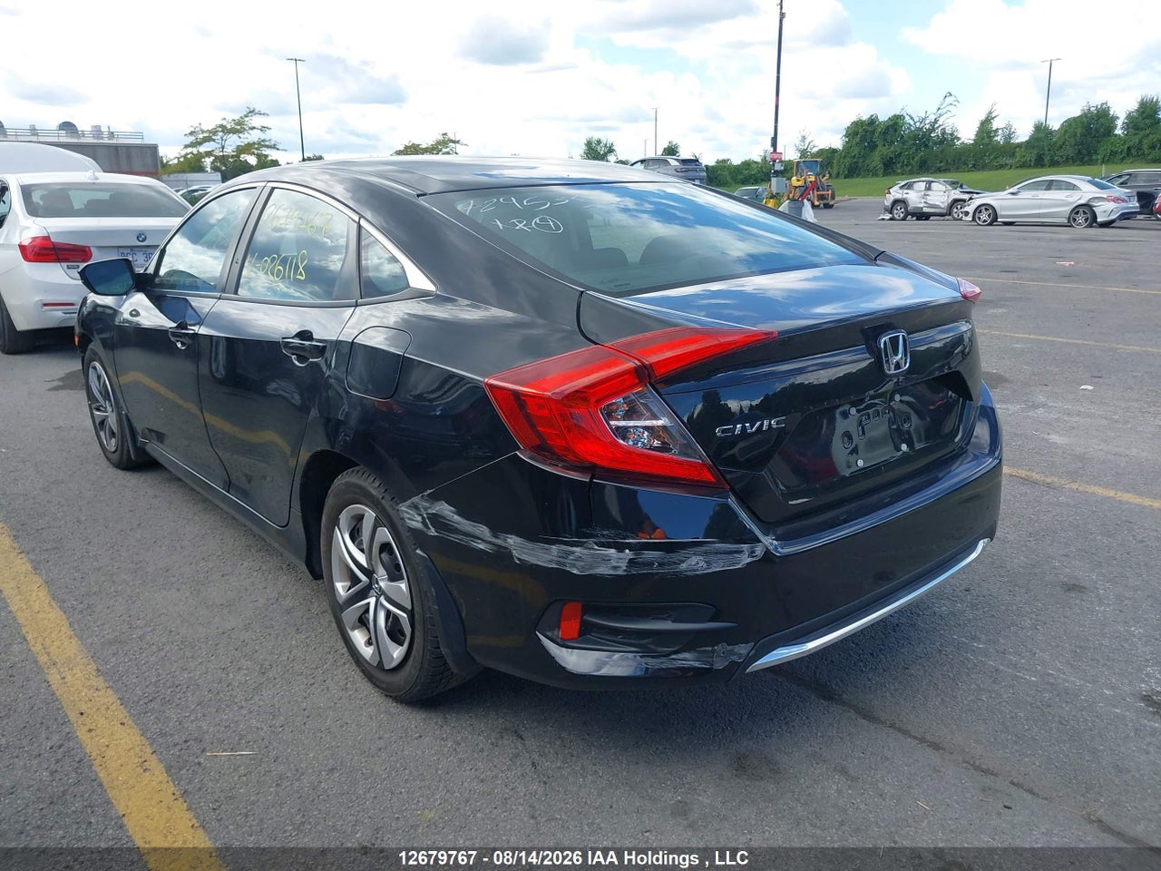 2HGFC2F58KH026118 · 2019 HONDA CIVIC LX · 3/22