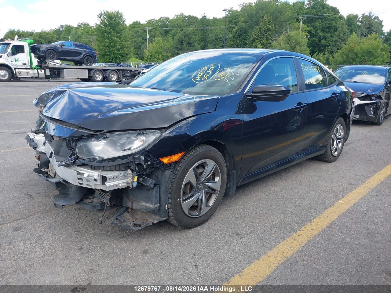2HGFC2F58KH026118 · 2019 HONDA CIVIC LX · 2/22