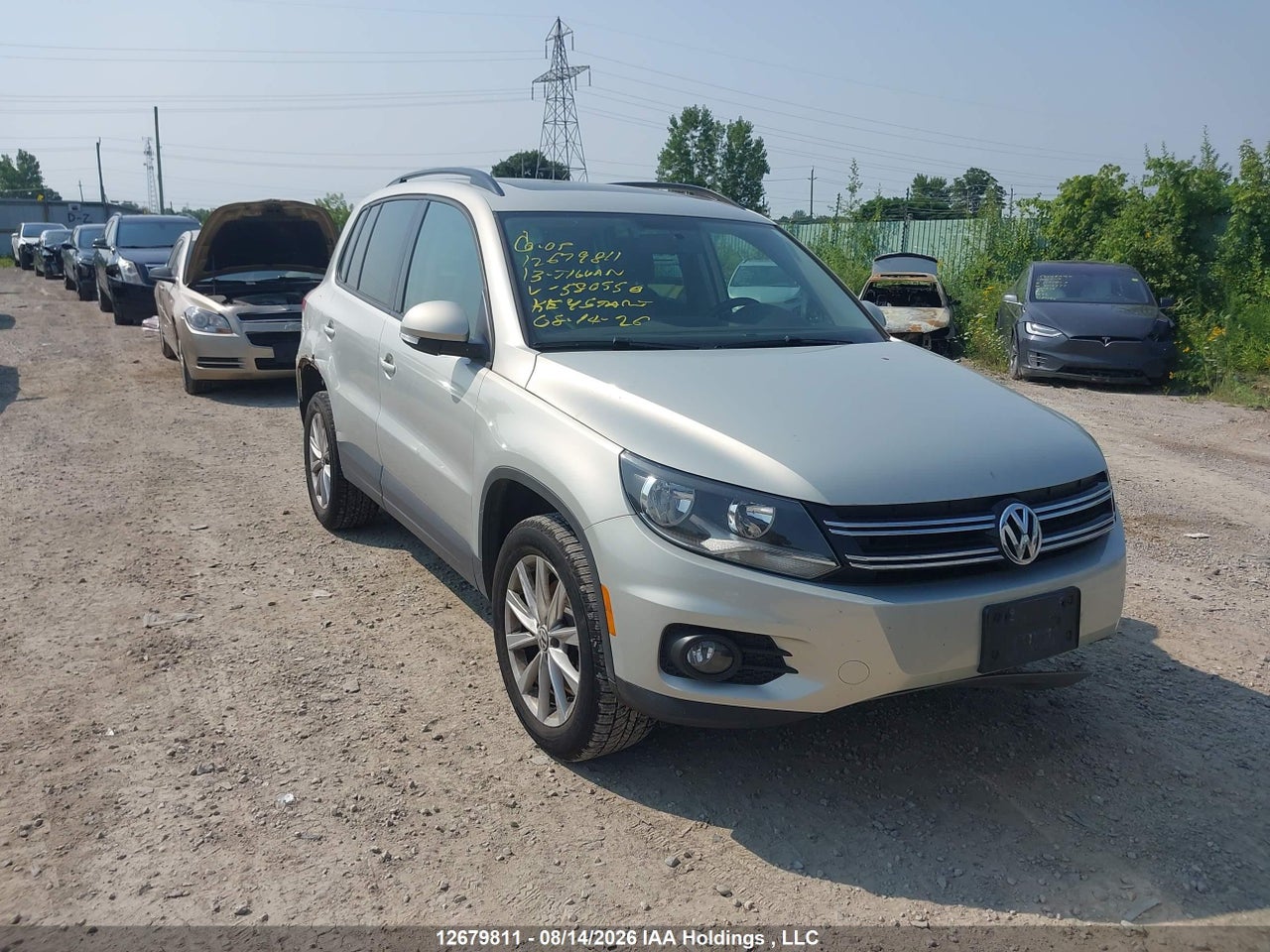 2013 VOLKSWAGEN TIGUAN 2.0 TSI COMFORTLINE/2.0 TSI HIGHLINE/2.0 TSI TRENDLINE