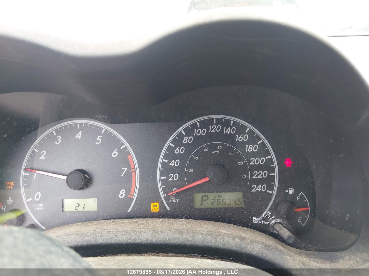 2T1BU4EE2CC785818 · 2012 TOYOTA COROLLA CE · 7/16