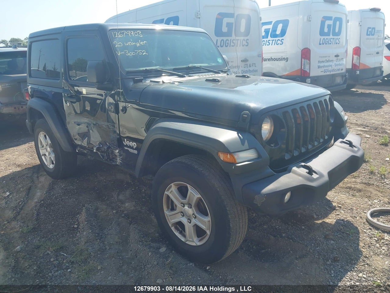 1C4GJXAN0LW300752 · 2020 JEEP WRANGLER SPORT S