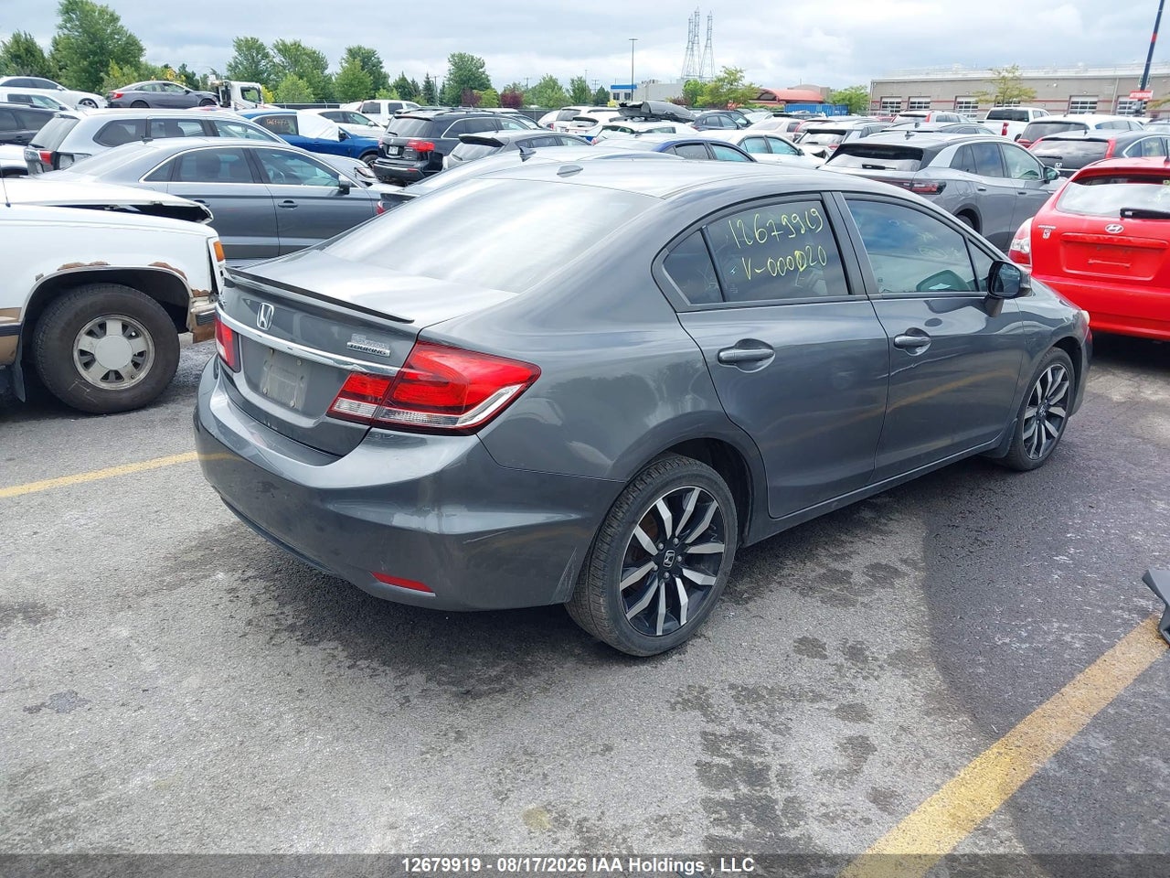 2HGFB2F75DH000020 · 2013 HONDA Civic touring · 4/21