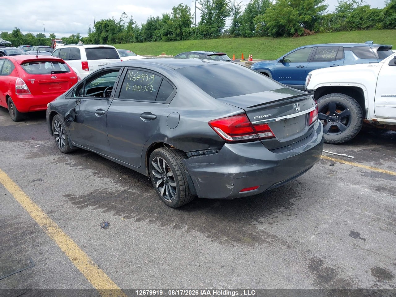 2HGFB2F75DH000020 · 2013 HONDA Civic touring · 3/21