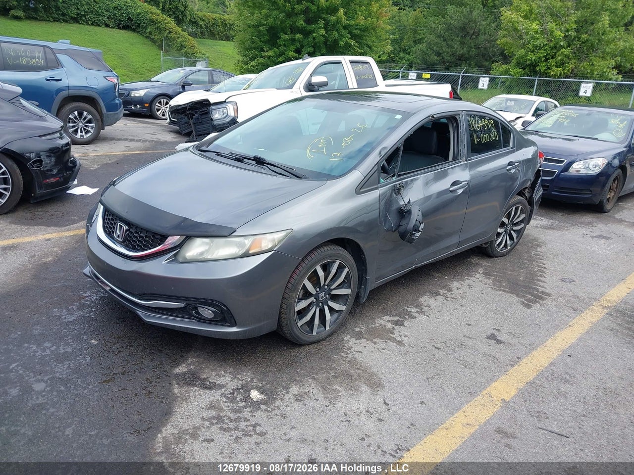 2HGFB2F75DH000020 · 2013 HONDA Civic touring · 2/21