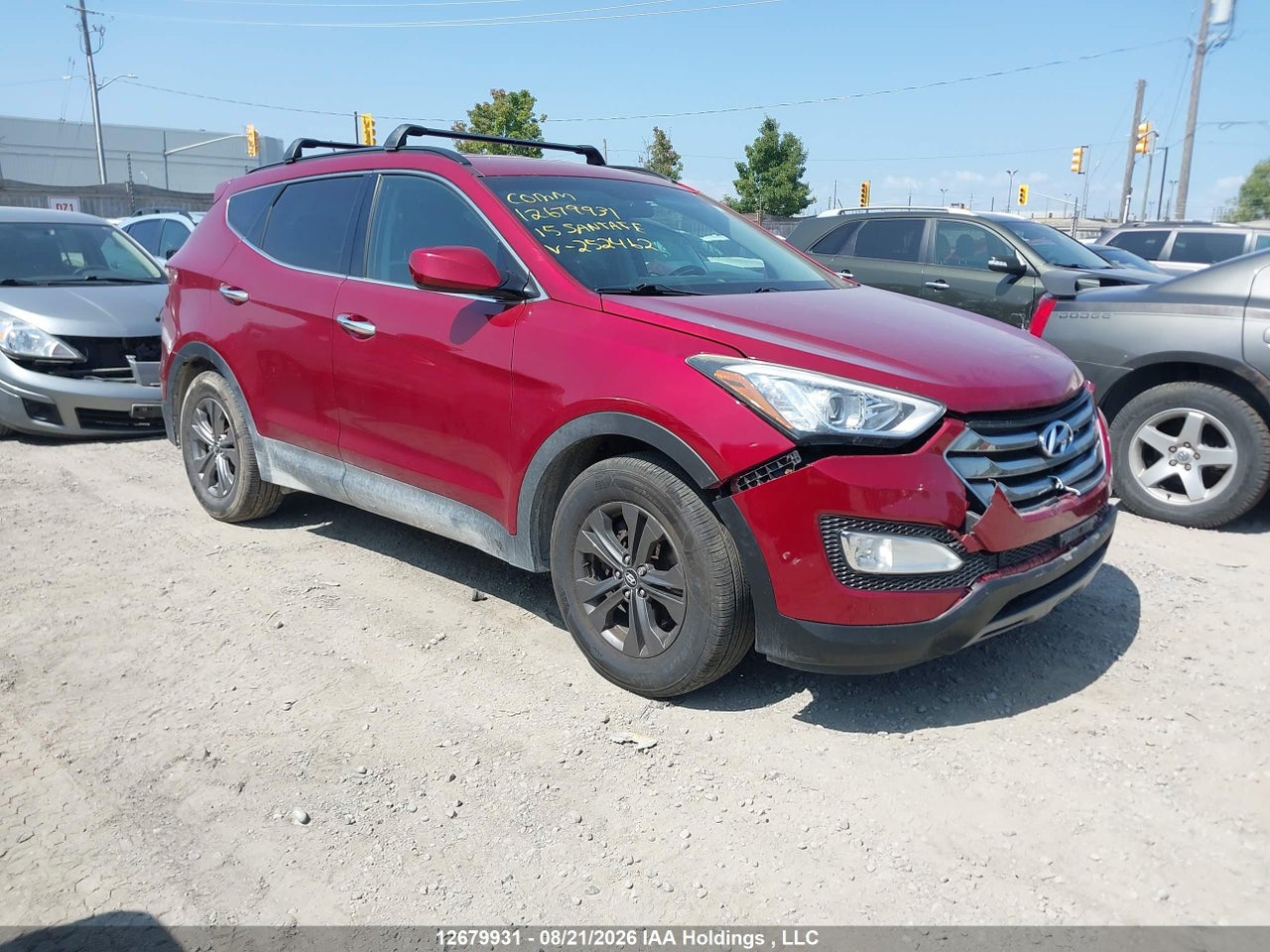 5XYZU3LB6FG252462 · 2015 HYUNDAI SANTA FE SPORT