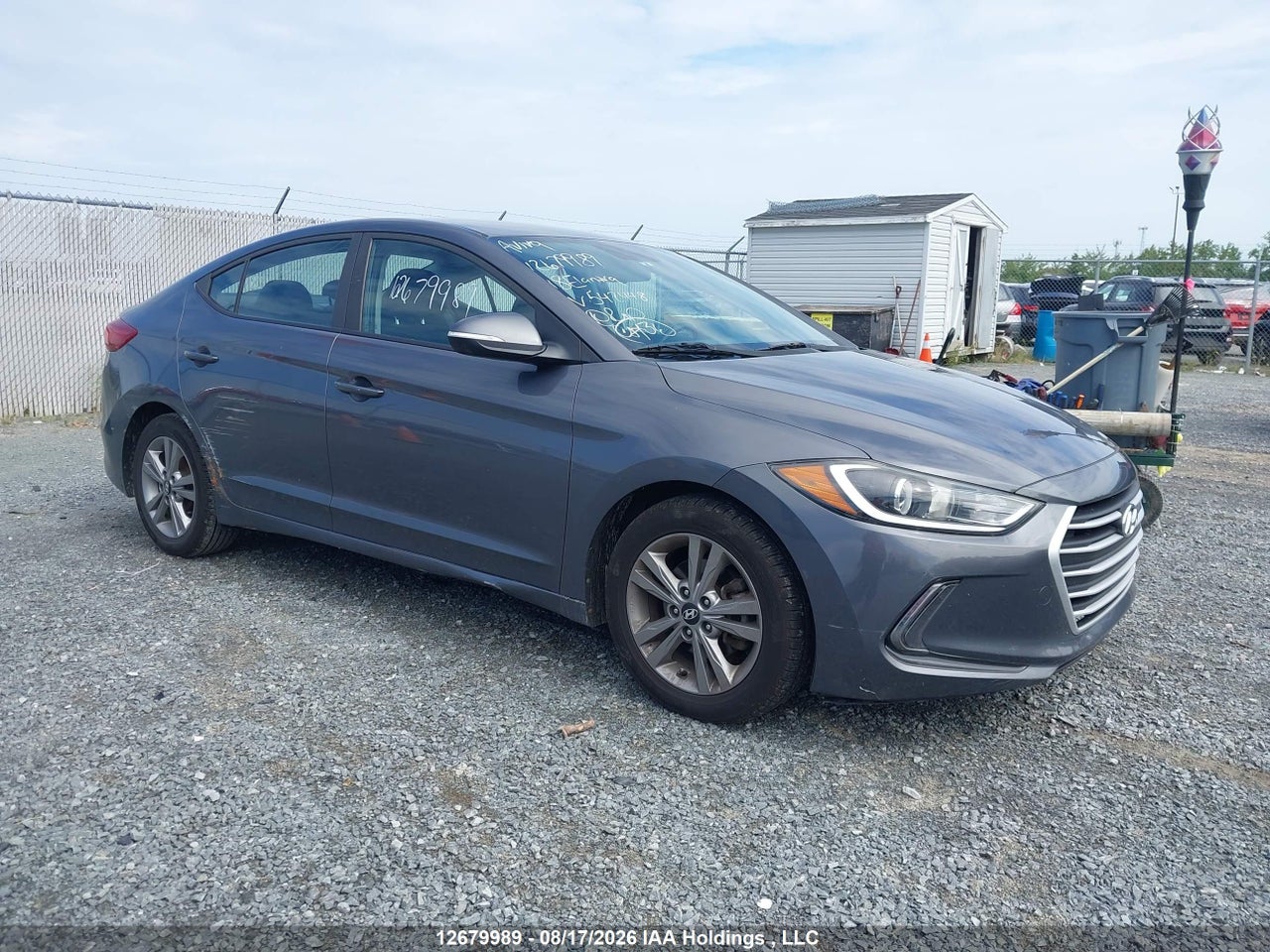KMHD84LF2JU542448 · 2018 HYUNDAI ELANTRA SEL/VALUE/LIMITED