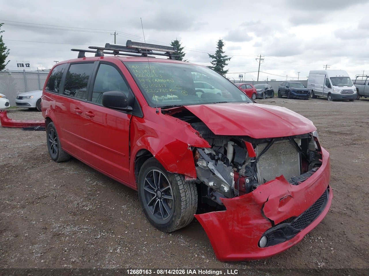 2C4RDGBG1ER145317 · 2014 DODGE GRAND CARAVAN SE/SXT