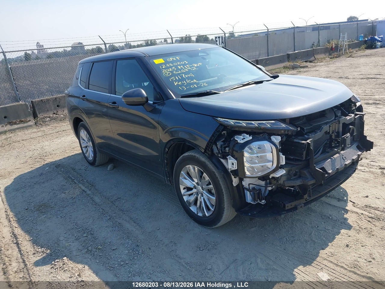 JA4J4UA86SZ626892 · 2025 MITSUBISHI OUTLANDER ES