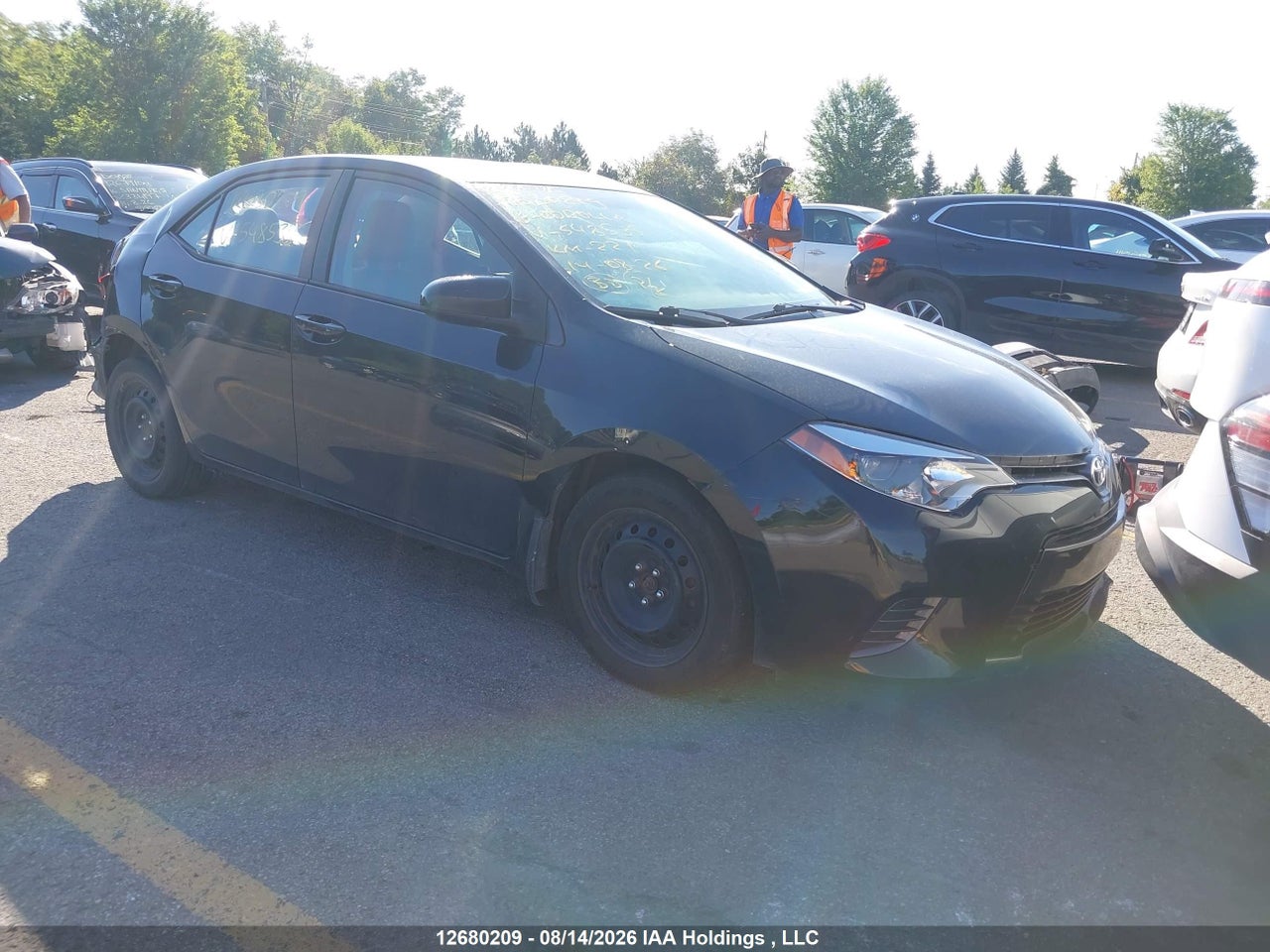 2T1BURHE2GC548535 · 2016 TOYOTA COROLLA LE