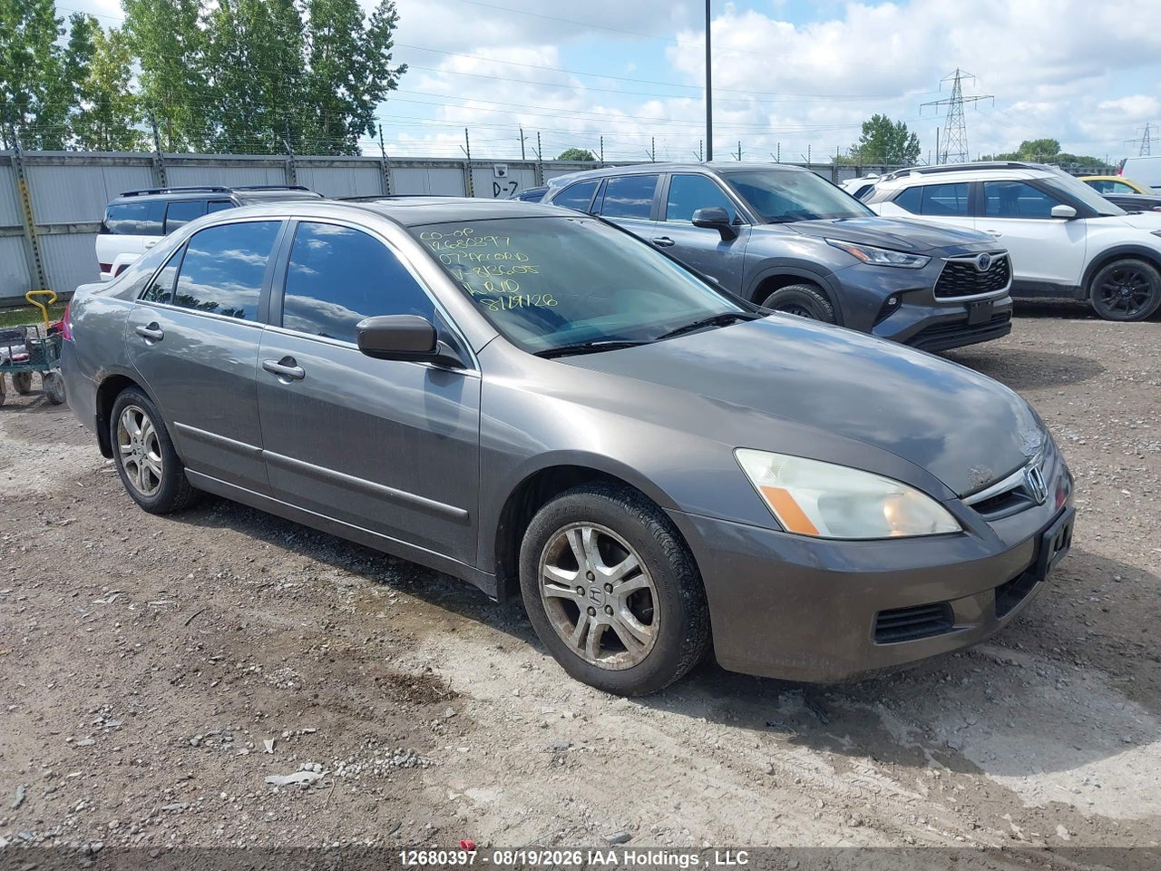2007 HONDA ACCORD EX-L/SE