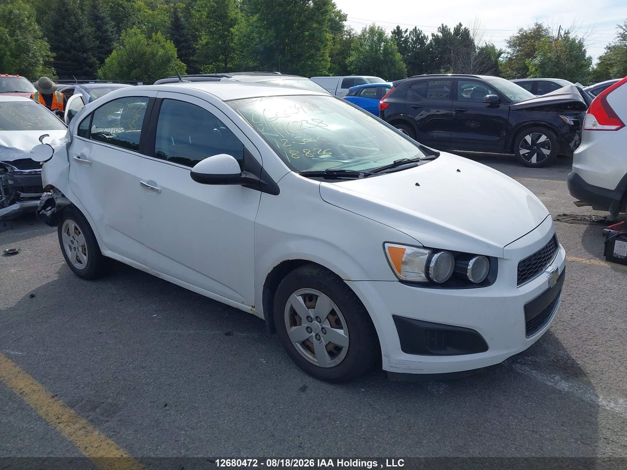 1G1JC5EH5C4196238 · 2012 CHEVROLET SONIC LT