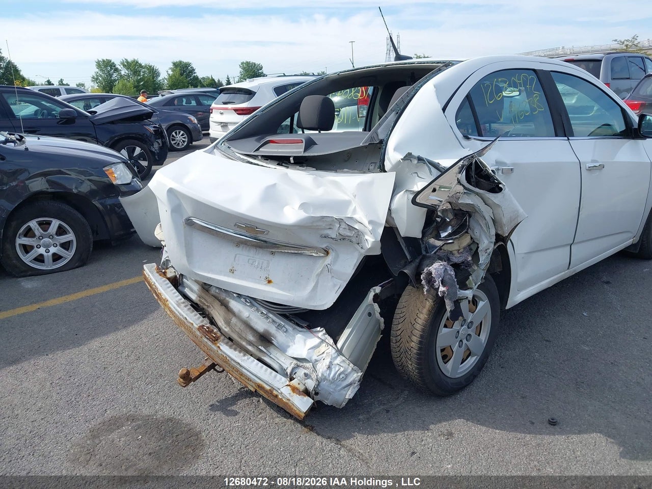 1G1JC5EH5C4196238 · 2012 CHEVROLET SONIC LT · 6/21