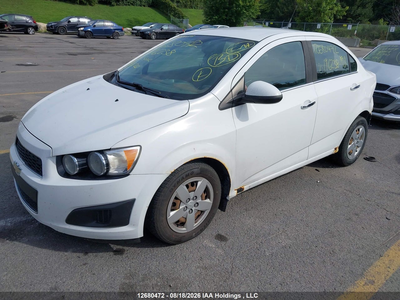 1G1JC5EH5C4196238 · 2012 CHEVROLET SONIC LT · 2/21