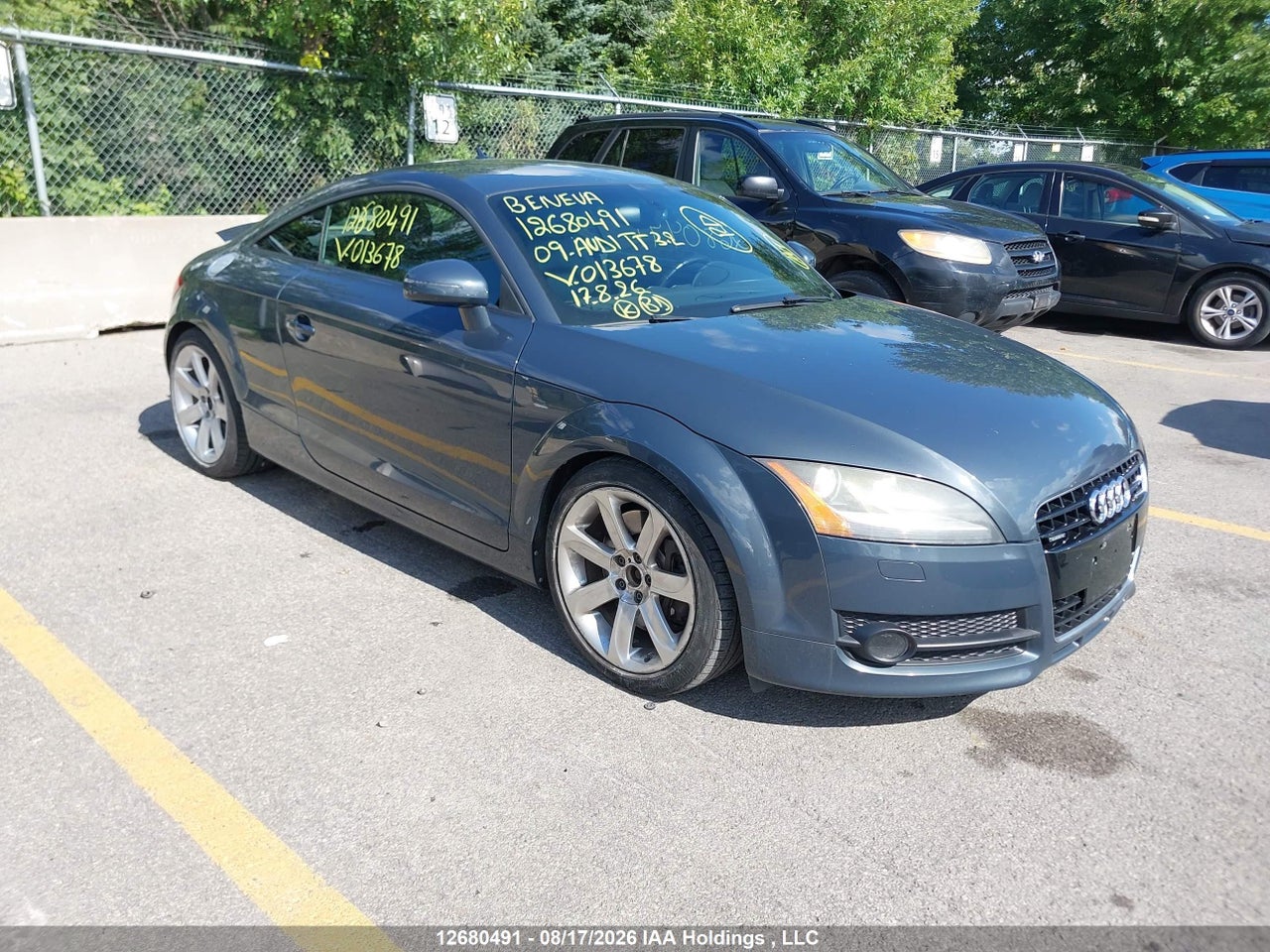 TRUDD38J191013678 · 2009 AUDI TT 3.2