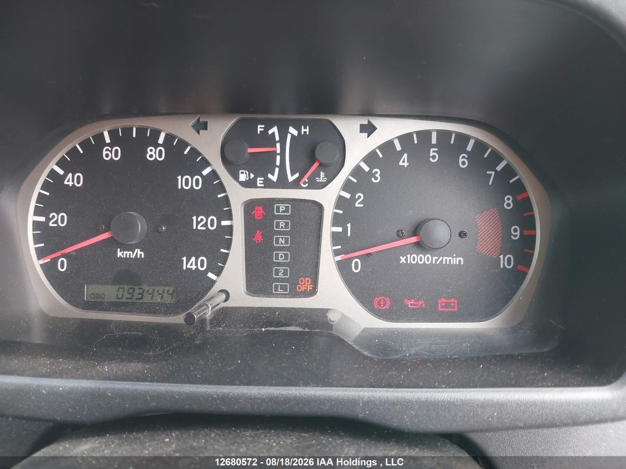 H53A0101365 · 1999 MITSUBISHI pajero · 7/22