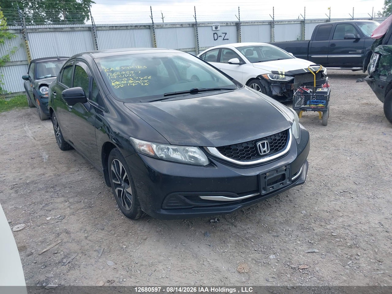 2HGFB2F5XEH037466 · 2014 HONDA CIVIC LX