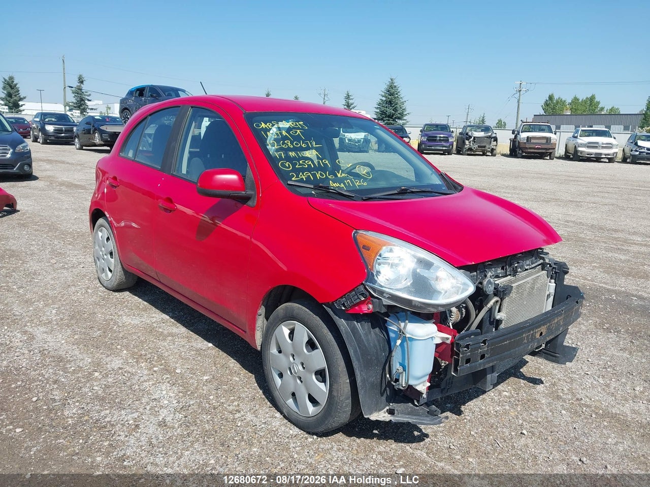 3N1CK3CP5HL259179 · 2017 NISSAN MICRA S/SR/SV