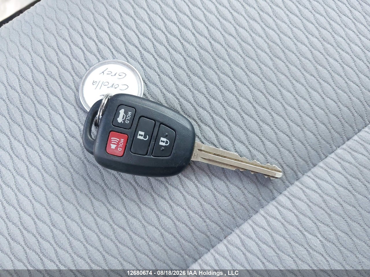 2T1BURHE7GC734829 · 2016 TOYOTA COROLLA LE · 11/20