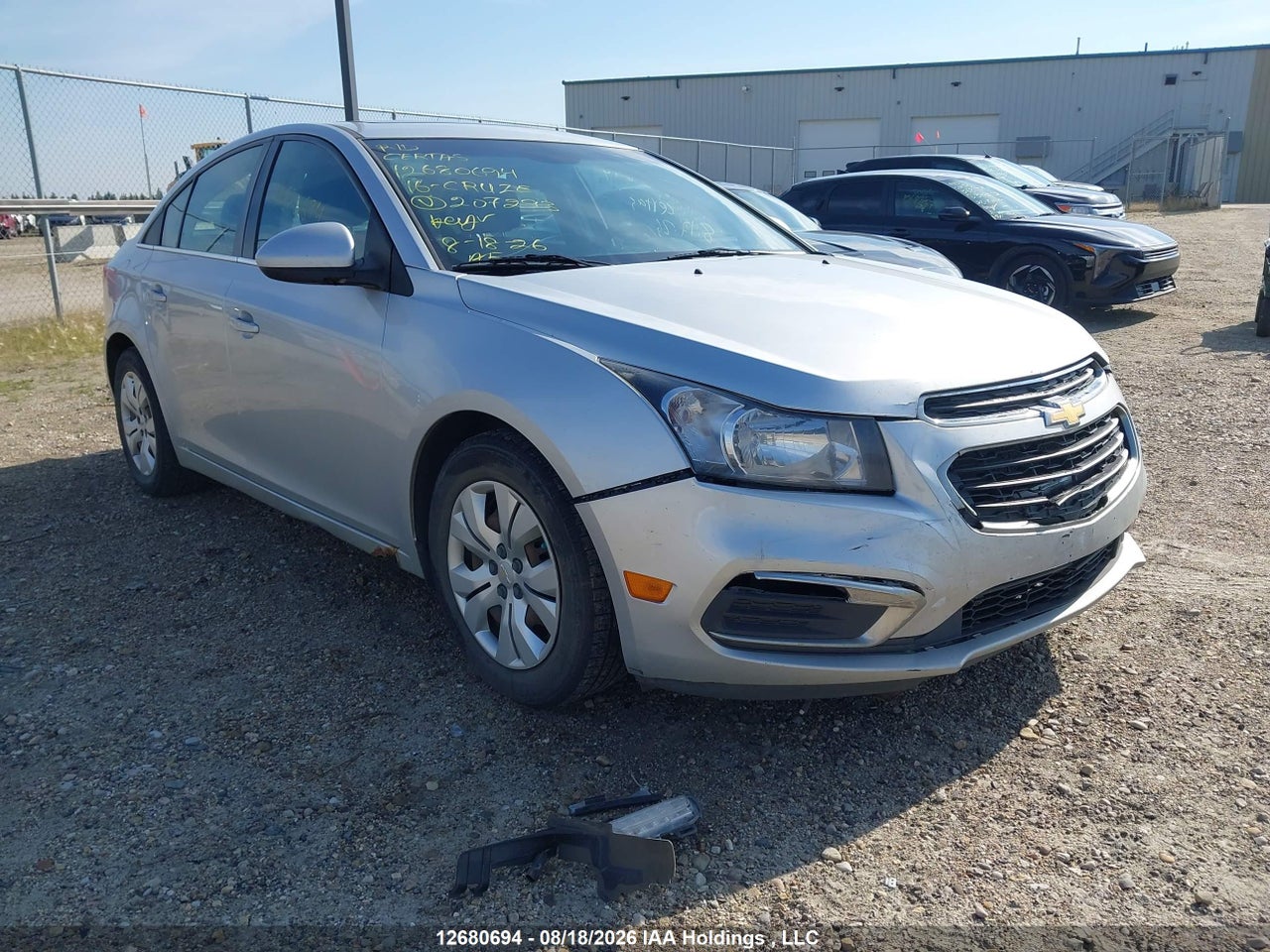 1G1PE5SB3G7207293 · 2016 CHEVROLET CRUZE LIMITED LT