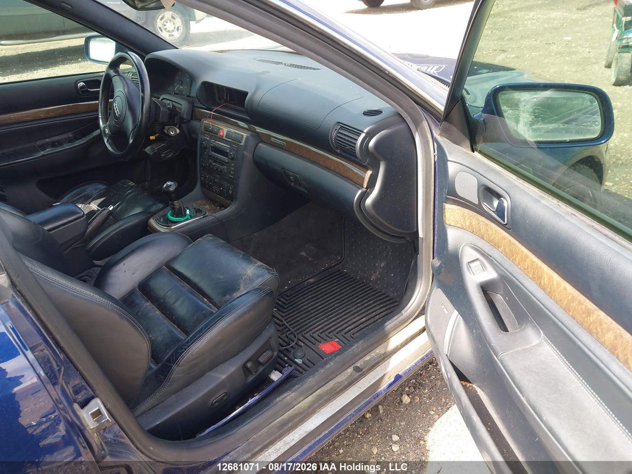WAURD68D61A074621 · 2001 AUDI S4 2.7T · 5/20