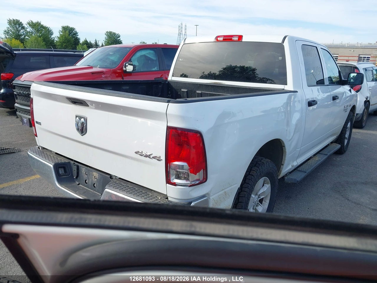 3C6RR7LT4PG663130 · 2023 RAM 1500 CLASSIC SLT · 4/19