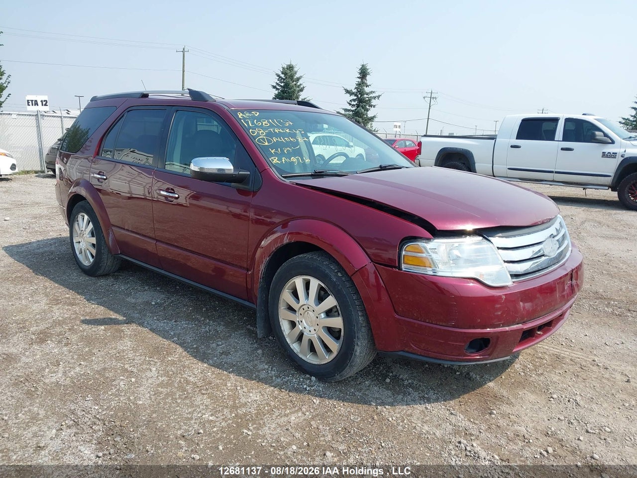 1FMDK03W48GA40687 · 2008 FORD TAURUS X LIMITED