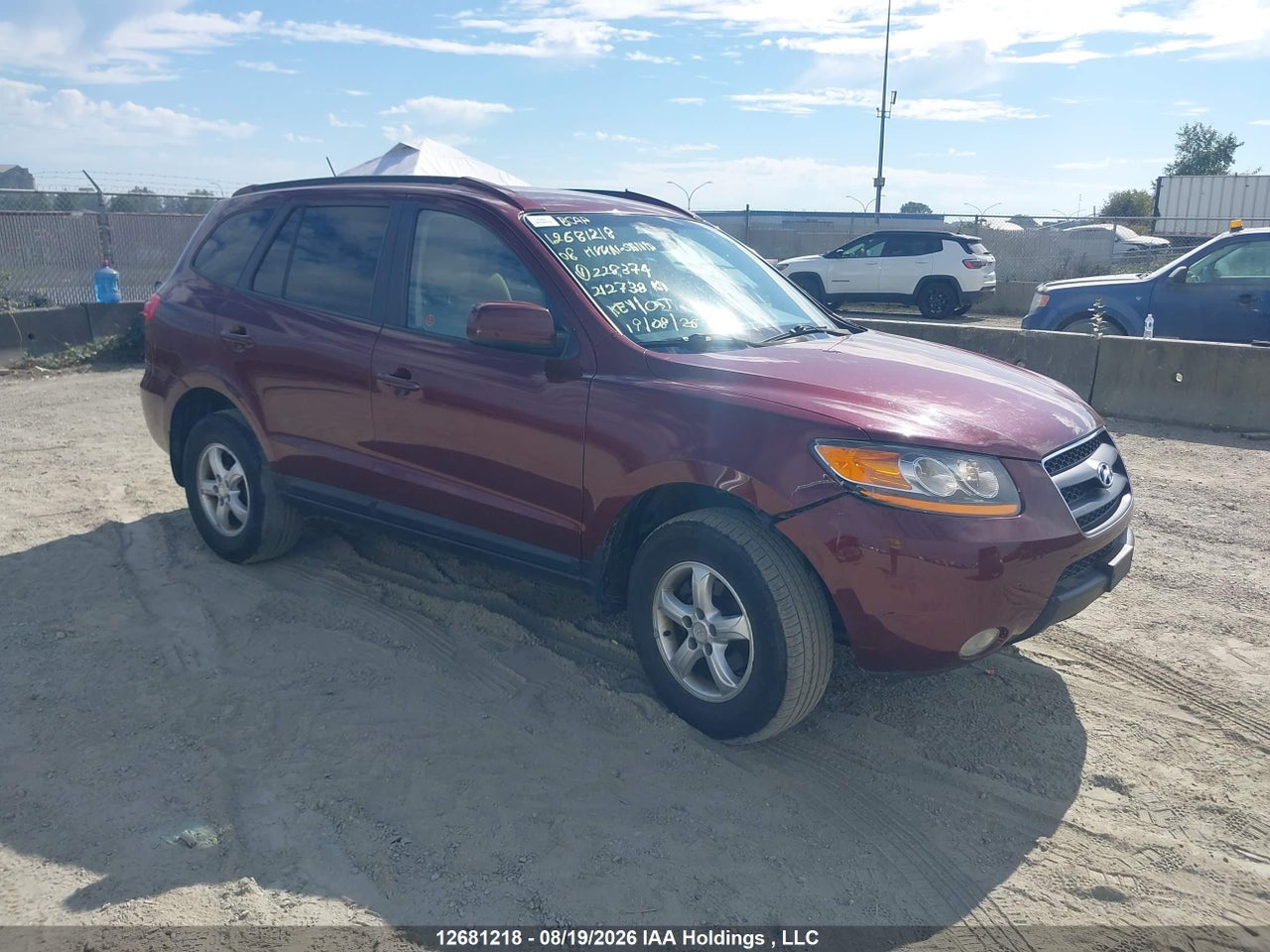 2008 HYUNDAI SANTA FE GL