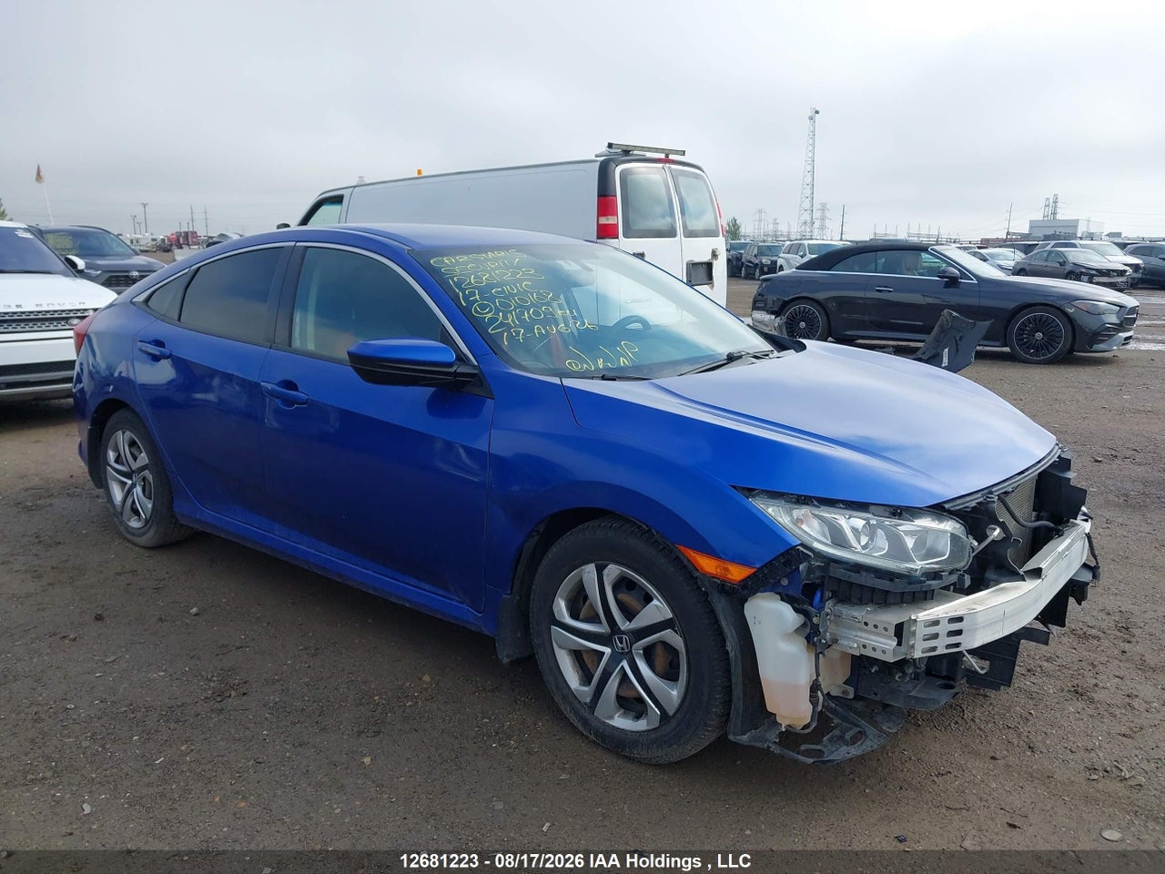 2HGFC2F58HH010168 · 2017 HONDA CIVIC LX