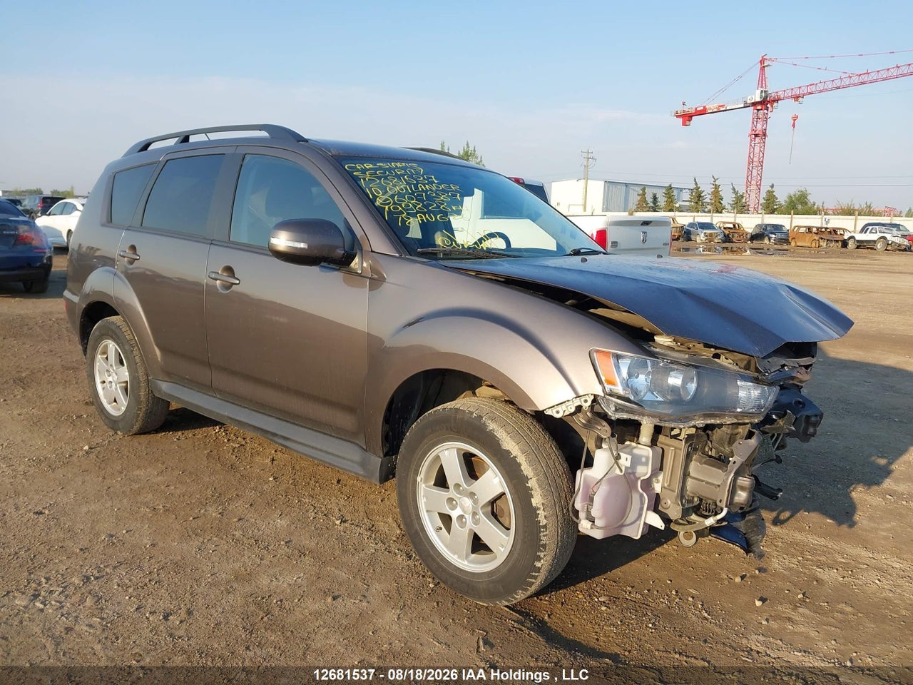 JA4JT3AX4AZ607387 · 2010 MITSUBISHI OUTLANDER LS