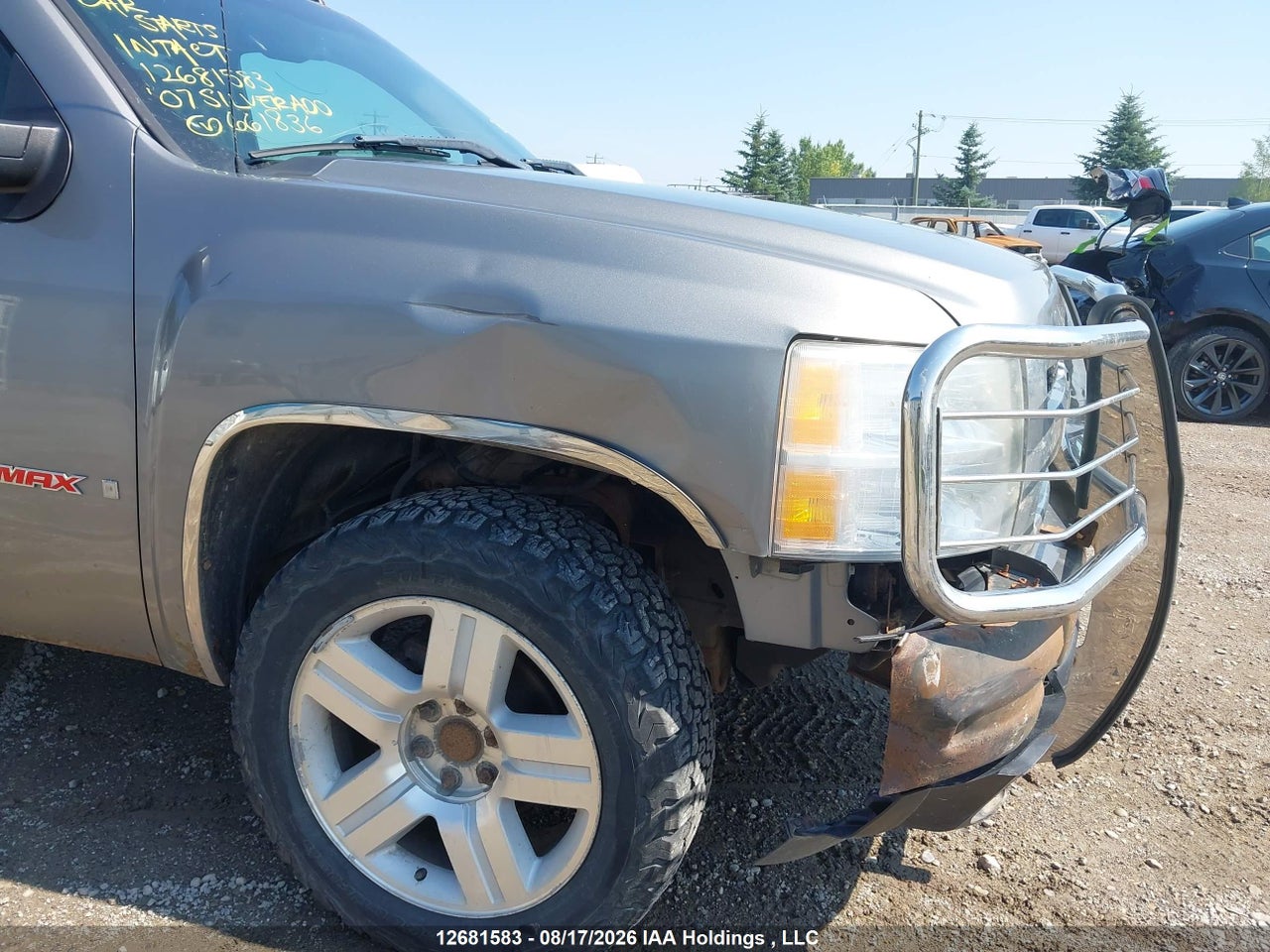 2GCEK13Y571661836 · 2007 CHEVROLET SILVERADO K1500 CREW CAB · 12/21