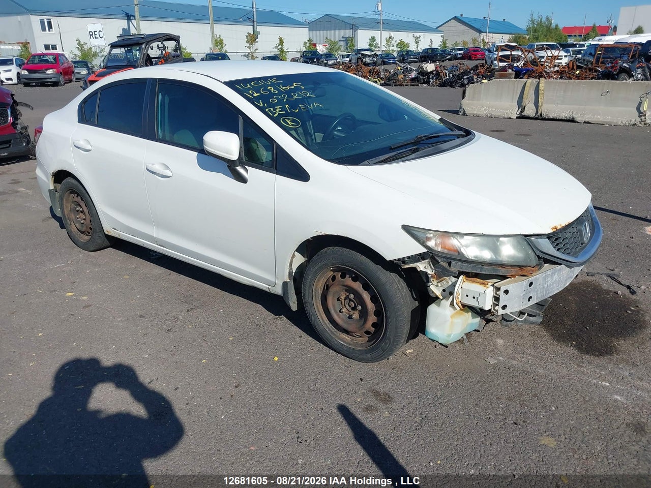 2HGFB2E48EH032212 · 2014 HONDA CIVIC LX