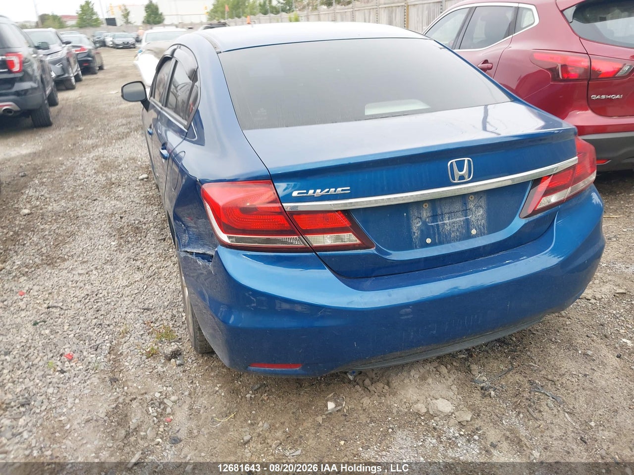 2HGFB2F42DH028427 · 2013 HONDA CIVIC LX · 3/16