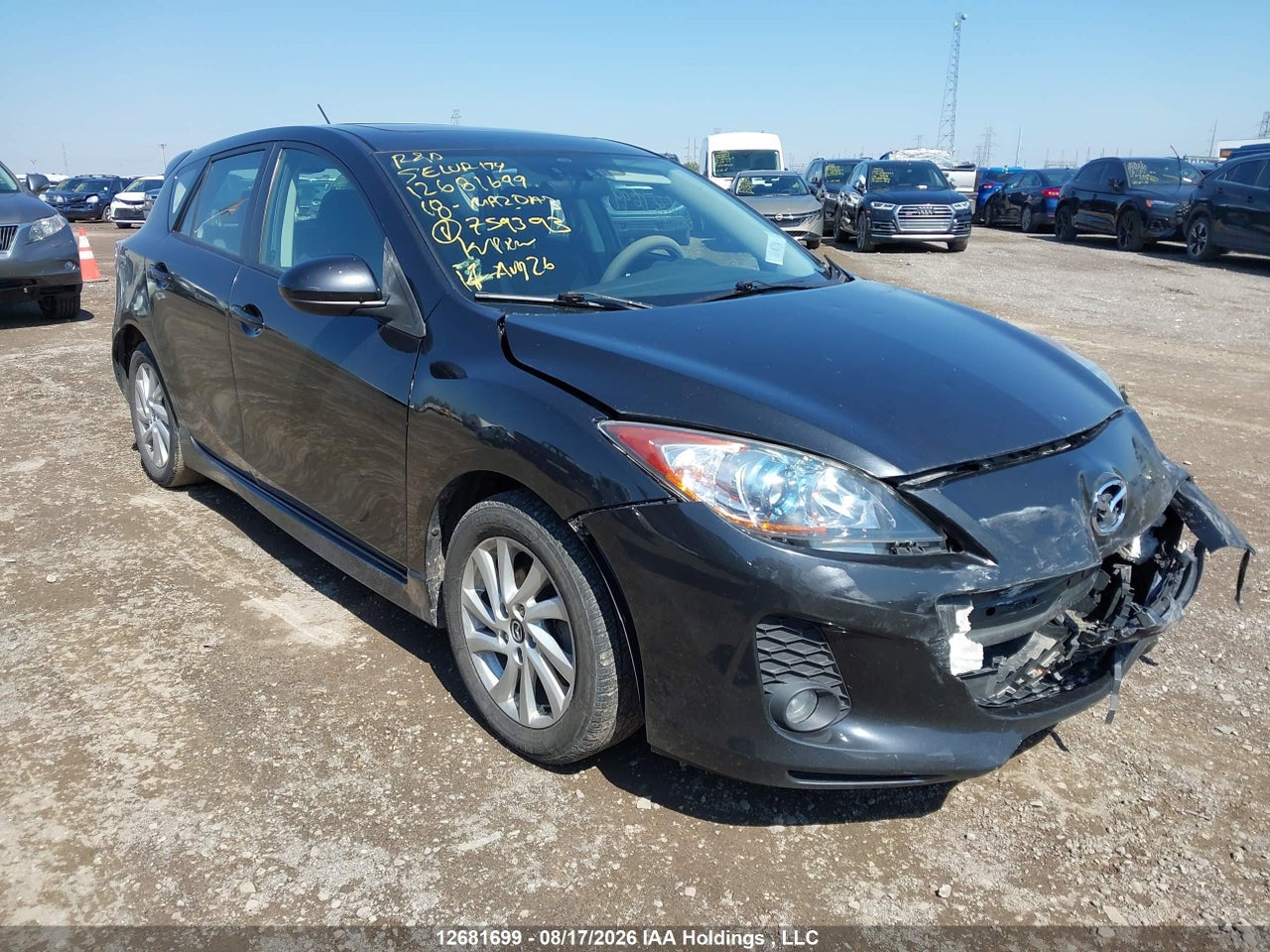 JM1BL1L74D1759393 · 2013 MAZDA MAZDA3 GS-SKY